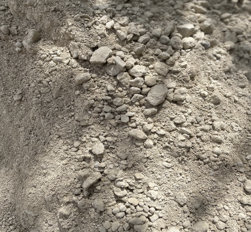 Road base (crushed limestone)