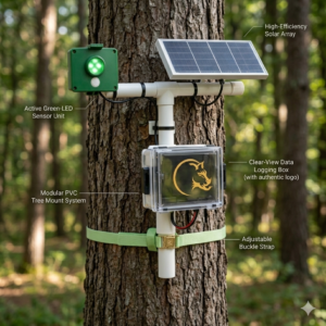 Mounting kit w/ solar panel & controller (light not included)