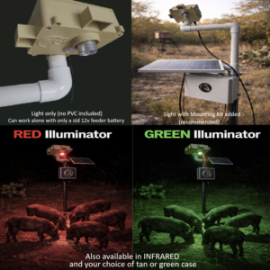 Illuminator Hog Hunting Feeder Light